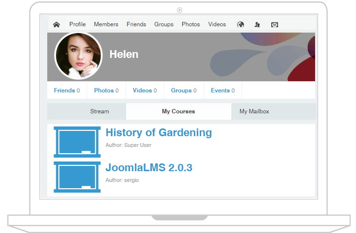 JoomLMS jomsocial