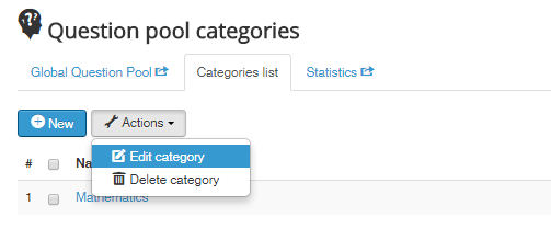 joomlalms global pool categories management