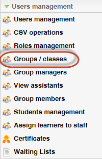 joomlms groups