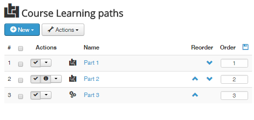 SCORM within JoomLMS course