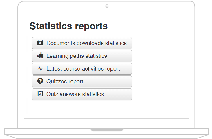 Joomla LMS statistics